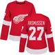 Women's Michael Rasmussen Detroit Red Wings ＃27 Authentic Red Home Jersey