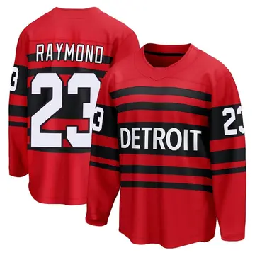 Youth Lucas Raymond Detroit Red Wings ＃23 Breakaway Red Special Edition 2.0 Jersey